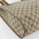 GUCCI GG Supreme Tote Bag PVC Beige Goud 92 02 998 Auth ka4483-16