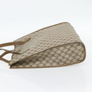 GUCCI GG Supreme Tote Bag PVC Beige Goud 92 02 998 Auth ka4483-3