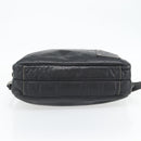 GUCCI Shoulder Bag Leather 2way Black Silver Auth ka4484-11