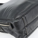 GUCCI Shoulder Bag Leather 2way Black Silver Auth ka4484-15