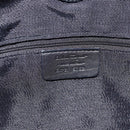 Salvatore Ferragamo Gancini Shoulder Bag Canvas Black Silver Auth ka4493A-14