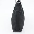 Salvatore Ferragamo Gancini Shoulder Bag Canvas Black Silver Auth ka4493A-5
