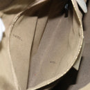 FENDI Zucca Canvas Shoulder Bag PVC White Gold Auth ka4495A-20