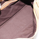TOD’S Shoulder Bag Leather Brown Silver Auth ka4498A-18