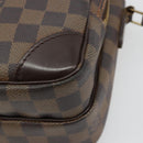 LOUIS VUITTON Damier Ebene Amazon Shoulder Bag SPO N48074 LV Auth ka4499-10