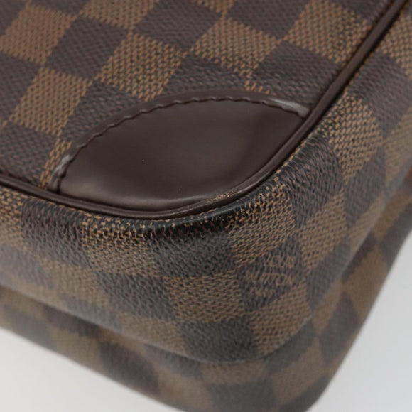 LOUIS VUITTON Damier Ebene Amazon Shoulder Bag SPO N48074 LV Auth ka4499