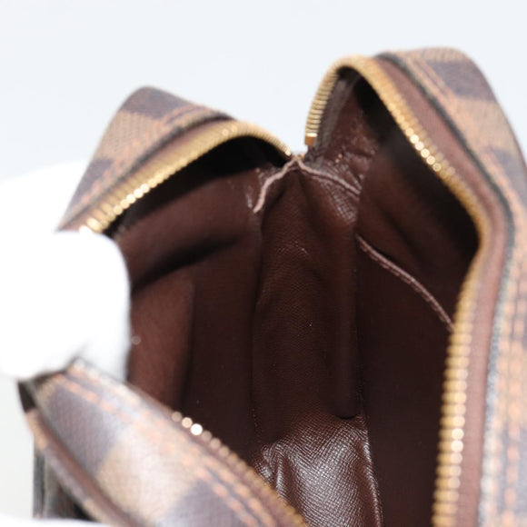 LOUIS VUITTON Damier Ebene Amazon Shoulder Bag SPO N48074 LV Auth ka4499