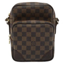 LOUIS VUITTON Damier Ebene Amazon Shoulder Bag SPO N48074 LV Auth ka4499-2