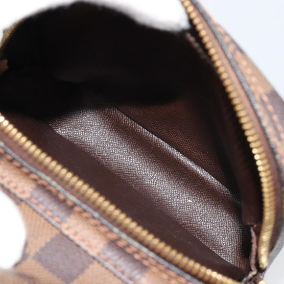LOUIS VUITTON Damier Ebene Amazon Shoulder Bag SPO N48074 LV Auth ka4499