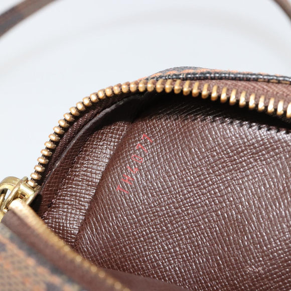 LOUIS VUITTON Damier Ebene Amazon Shoulder Bag SPO N48074 LV Auth ka4499
