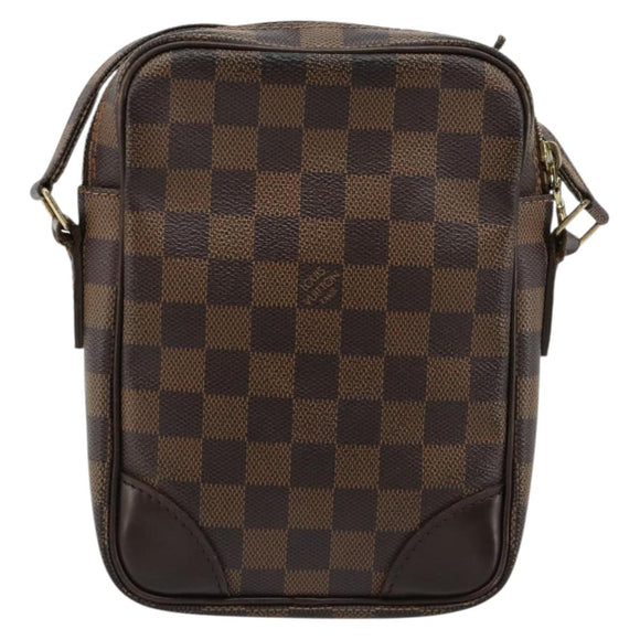 LOUIS VUITTON Damier Ebene Amazon Shoulder Bag SPO N48074 LV Auth ka4499