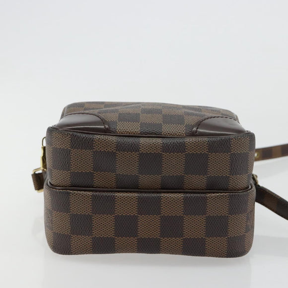 LOUIS VUITTON Damier Ebene Amazon Shoulder Bag SPO N48074 LV Auth ka4499