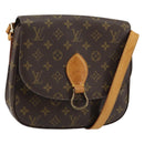 LOUIS VUITTON Monogram Saint Cloud GM Shoulder Bag M51242 LV Auth ka450-1