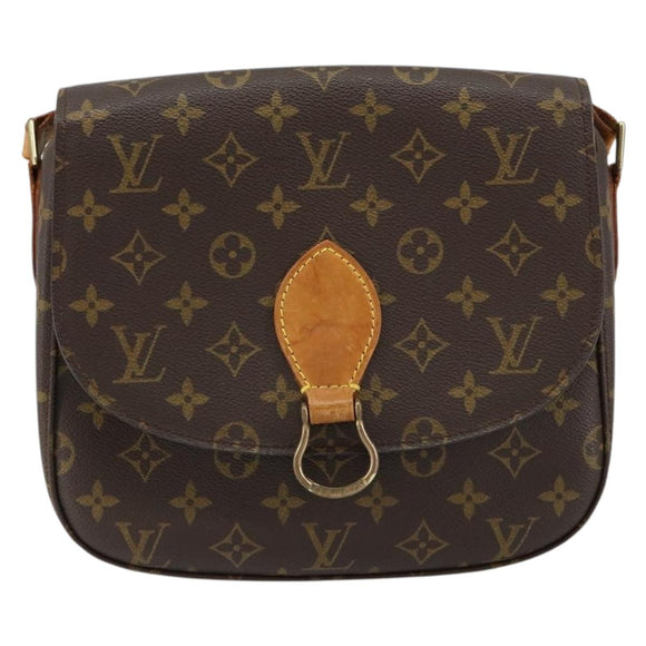 LOUIS VUITTON Monogram Saint Cloud GM Shoulder Bag M51242 LV Auth ka450