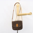LOUIS VUITTON Monogram Saint Cloud GM Shoulder Bag M51242 LV Auth ka450-25