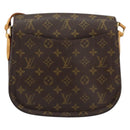 LOUIS VUITTON Monogram Saint Cloud GM Shoulder Bag M51242 LV Auth ka450-2