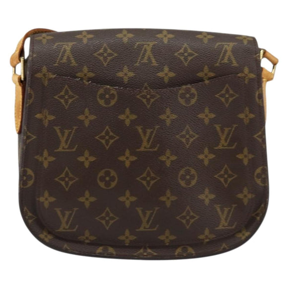 LOUIS VUITTON Monogram Saint Cloud GM Shoulder Bag M51242 LV Auth ka450