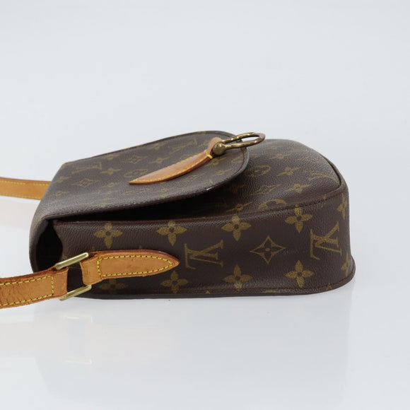 LOUIS VUITTON Monogram Saint Cloud GM Shoulder Bag M51242 LV Auth ka450