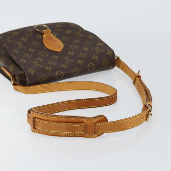 LOUIS VUITTON Monogram Saint Cloud GM Shoulder Bag M51242 LV Auth ka450