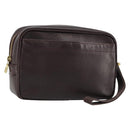 LOUIS VUITTON Taiga Karga Clutch Bag Acajou M30816 LV Auth ka4500-1