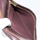 LOUIS VUITTON Taiga Karga Clutch Bag Acajou M30816 LV Auth ka4500-18