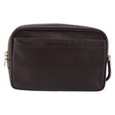 LOUIS VUITTON Taiga Karga Clutch Bag Acajou M30816 LV Auth ka4500-2