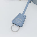 PRADA Re-Edition Shoulder Bag Nylon Blue Silver Auth ka4501A-9