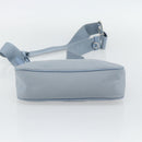 PRADA Re-Edition Shoulder Bag Nylon Blue Silver Auth ka4501A-5