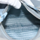 PRADA Re-Edition Shoulder Bag Nylon Blue Silver Auth ka4501A-10