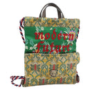 GUCCI Cat Head Backpack Jacquard Multicolor 470443 Auth ka4504SM-1