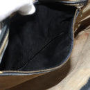 GUCCI GG Supreme Sherry Line Shoulder Bag PVC Navy Gold Auth ka4505-12