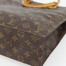 LOUIS VUITTON Monogram Sac Plat Handtas M51140 LV Auth ka4508-12