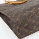 LOUIS VUITTON Monogram Sac Plat Handtas M51140 LV Auth ka4508-13