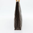 LOUIS VUITTON Monogram Sac Plat Handtas M51140 LV Auth ka4508-4