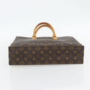 LOUIS VUITTON Monogram Sac Plat Handtas M51140 LV Auth ka4508-9