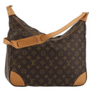 LOUIS VUITTON Monogram Boulogne 35 Shoulder Bag M51260 LV Auth ka4509A-1