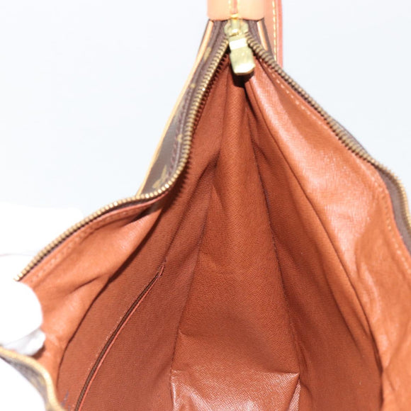 LOUIS VUITTON Monogram Boulogne 35 Shoulder Bag M51260 LV Auth ka4509A
