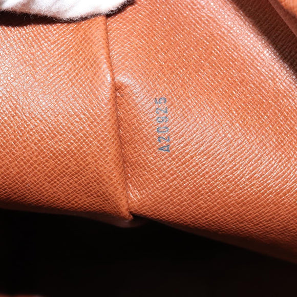 LOUIS VUITTON Monogram Boulogne 35 Shoulder Bag M51260 LV Auth ka4509A