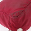 PRADA Shoulder Bag Nylon Pink Silver Auth ka451-13
