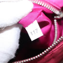 PRADA Shoulder Bag Nylon Pink Silver Auth ka451-28