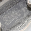 Christian Dior Book Tote Medium Hand Bag Canvas Gray Auth ka4510A-16