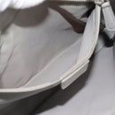 Christian Dior Diorissimo Hand Bag Leather 2way Gray Silver Auth ka4511A-21