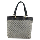 LOUIS VUITTON Monogram Mini Lucille GM Tote Bag TST Blue M92679 LV Auth ka4512-2