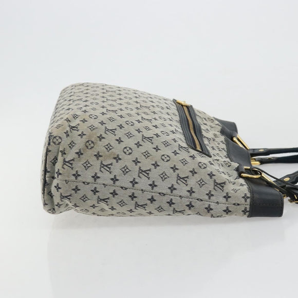 LOUIS VUITTON Monogram Mini Lucille GM Tote Bag TST Blue M92679 LV Auth ka4512