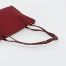 FENDI Zucchino Canvas Handtas Rood Auth ka4514A-7
