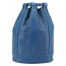 LOUIS VUITTON Epi Randonnee PM Shoulder Bag Blue M52355 LV Auth ka4516A-13