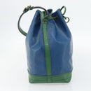 LOUIS VUITTON Epi Noe Shoulder Bag Bicolor Green Blue M44044 LV Auth ka4518-4