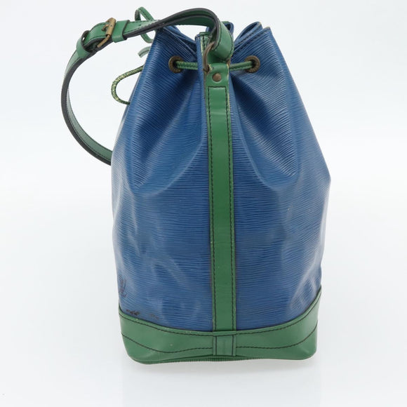 LOUIS VUITTON Epi Noe Shoulder Bag Bicolor Green Blue M44044 LV Auth ka4518