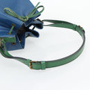 LOUIS VUITTON Epi Noe Shoulder Bag Bicolor Green Blue M44044 LV Auth ka4518-7