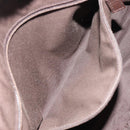 GUCCI GG Supreme Hand Bag PVC Beige Silver 140959 Auth ka4521-24